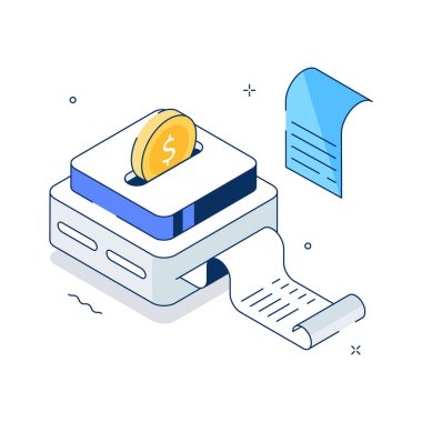 Ellerinizi ödeme makbuzunun bu yaratıcı illüstrasyonuna koyun.