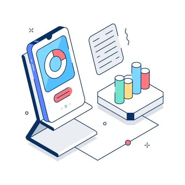 Kurumsal veri analizinin bu inanılmaz izometrik illüstrasyonuna bir bakın.