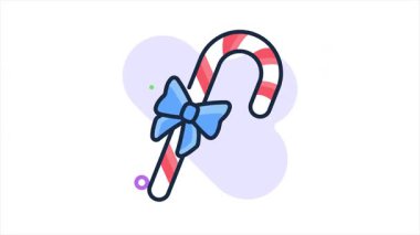 Bir Hıristiyanlık evi vektörü düz dış hat biçimi, kilise animasyon simgesi tasarımı