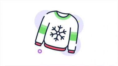 Beyaz arkaplanda izole edilmiş mikrofon vektör tasarımı canlandırılmış simge kullanmaya hazır