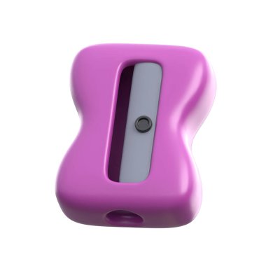 Modern stilde keskinleştiricinin görsel olarak mükemmel 3d simgesi,