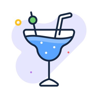 Harika bir kokteyl ikonu.