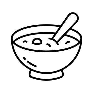 Çorba kasesi konforlu yemeğin iyi hazırlanmış bir ikonu.