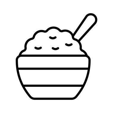 Mısır gevreği kasesi kahvaltısının simgesine bak.