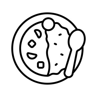 Şu körili pirinç ikonuna bir bakın.