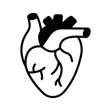 İnsan kalbi anatomisi, kardiyovasküler sağlık ve sağlığın görsel çekiciliği.