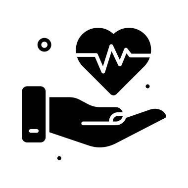 Büyüleyici bir sağlık, tıbbi bakım ve hasta desteği sembolü.