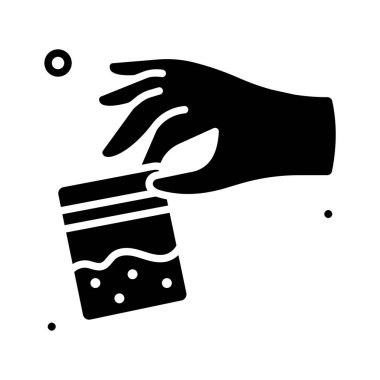 Moda tasarım tarzında inanılmaz bir uyuşturucu simgesi