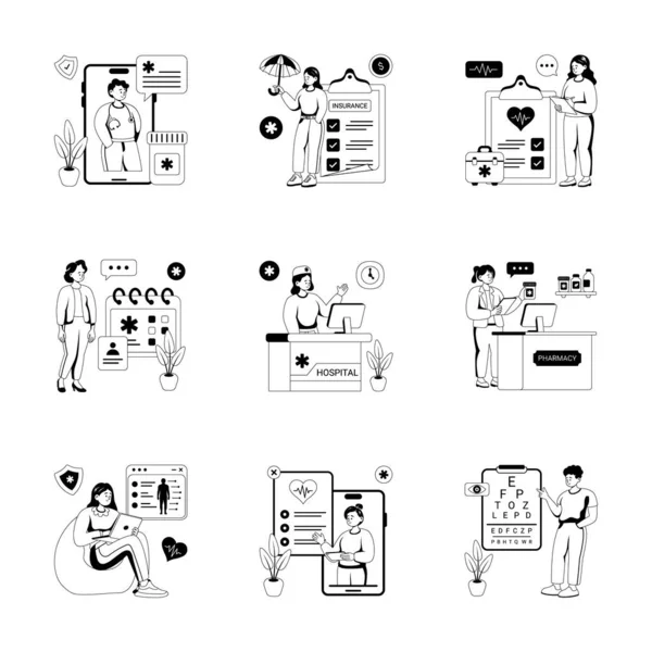 Ellerinizi bu inanılmaz kabartma stili illüstrasyon setine koyun.