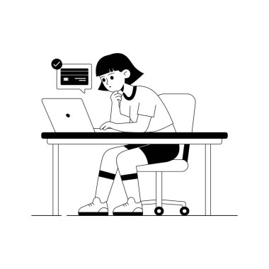 Çevrimiçi ödeme sürecinin güvenli bir tasviri