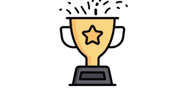 Bu son düz ana hatlı animasyon ikonuna bir göz atın.