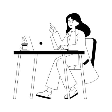 Başlangıçtaki uzak çalışmaların ve odaklanmış üretkenliğin güzel tasarlanmış bir kabartma çizimi