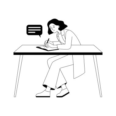 Başlangıçtaki fikir geliştirme ve yaratıcı planlamanın görsel olarak çekici bir tasviri