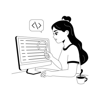 Kod gözden geçirme ve hata ayıklama sürecinin kabartma çizimini düzenlemek kolay