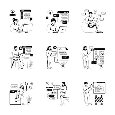 İşte modern bir web sitesi geliştirme seti.