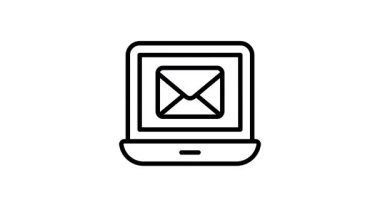 Modern ve benzersiz bir e-posta simgesi