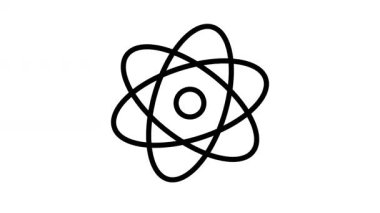 Atom sembolü, fizik eğitiminin modaya uygun olarak canlandırılmış simgesi