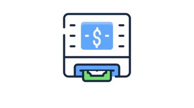 ATM makinesinin bu inanılmaz düz hatlı canlandırma simgesini alın