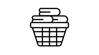 Çamaşır sepetinin kişiselleştirilebilir bir simgesi.