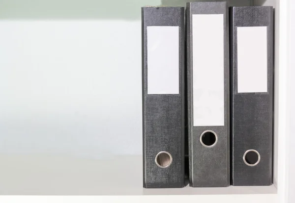 belgeler bir kitap raf için klasörler 