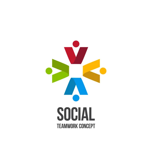 Sosyal ekip çalışması simgesi