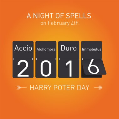 HARRY POTTER DAY clipart