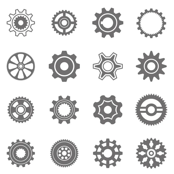 Mécanisme de roue dentée — Image vectorielle