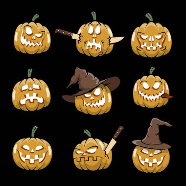 Cadılar Bayramı kabağı içten parlıyor