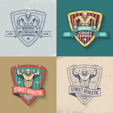 Atletizmin retroamblemi