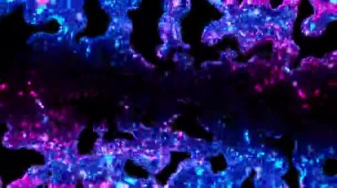 Neon ışıltısıyla sıçrama - soyut arkaplan