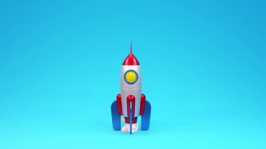 3d Roket başlangıç yaratıcı projesi
