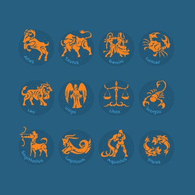 Zodyak işareti Icon set
