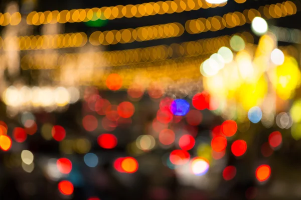 Defocused bokeh ljus bakgrund — Stockfoto