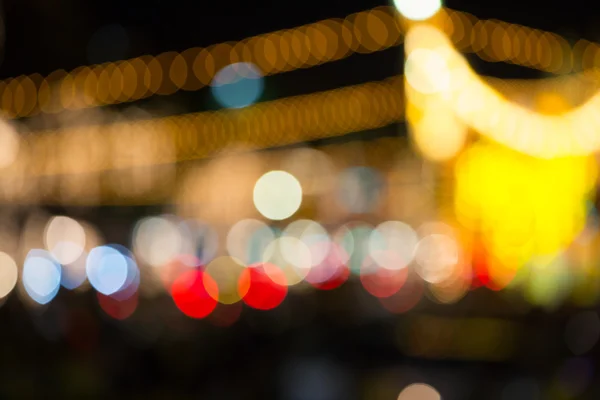 Defocused bokeh ljus bakgrund — Stockfoto