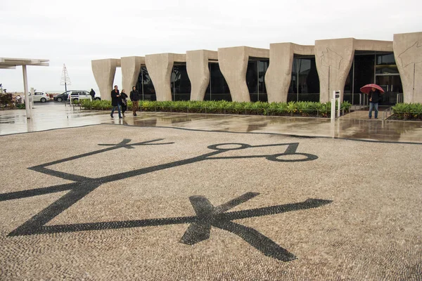 Menton Francie Návštěvníci Sbírce Jean Cocteau Museum Severin Wunderman — Stock fotografie