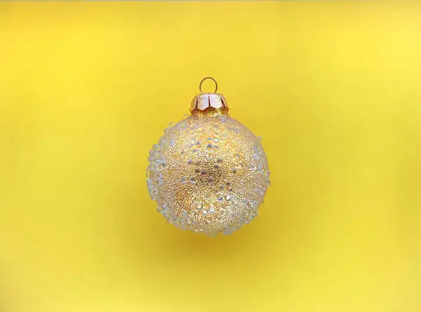 Πρότυπο Για Έργα Σας Μια Χριστουγεννιάτικη Μπάλα Στη Μέση Στο — Φωτογραφία Αρχείου