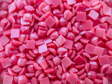 Yakından, rengarenk kare elmas işlemeli parlak. Hobiler ve eğlence