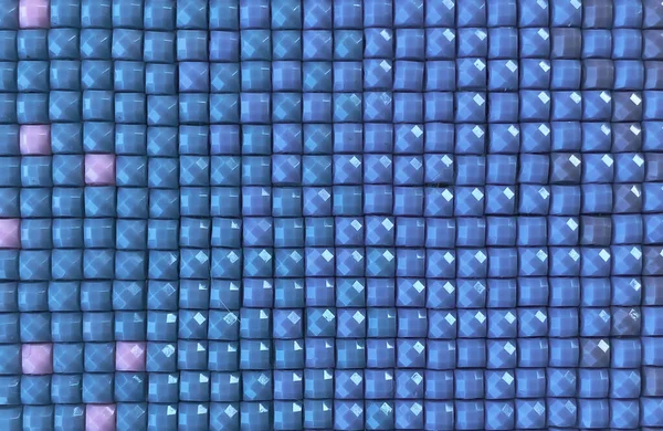 Крупный План Красочные Текстурные Квадратные Алмазные Вышивки Яркие Хобби Развлечения — стоковое фото