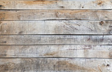 Düğün, Noel ya da diğer etkinlikler için yatay pozisyonda yaşlanmış tahta kalaslar..