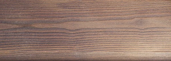非常に顕著な静脈を持つ天然木板 パノラマ形式 — ストック写真