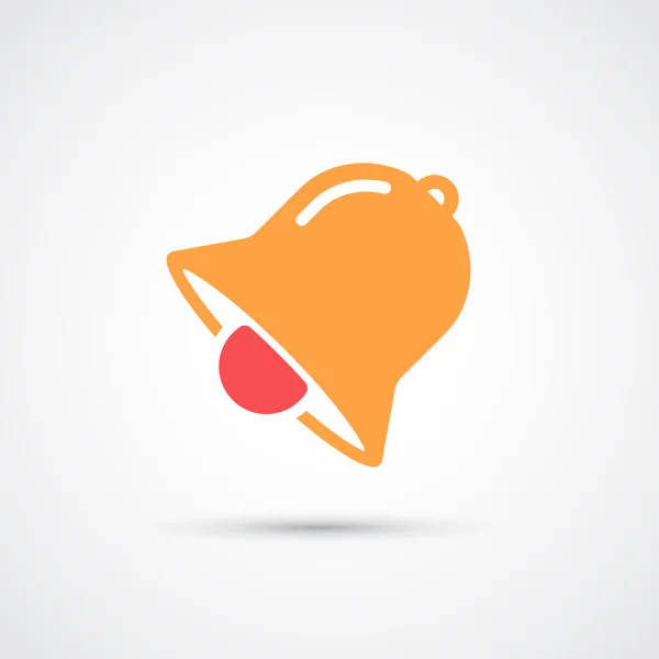 Bell renk düz simgesi