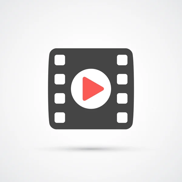 Film ya da oyun ile ortam simgesi. Vektör