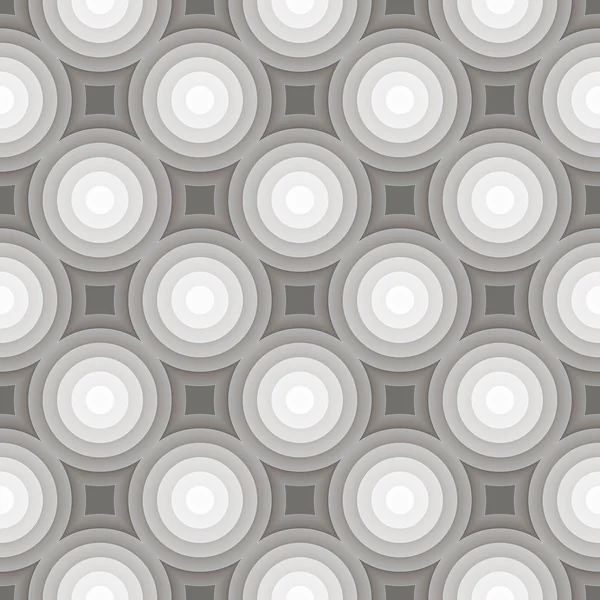 Daire degrade desen gri arka plan. Vektör