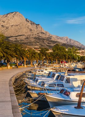 Sahil mesire - Baska Voda, Makarska, Hırvatistan