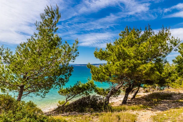 Kusten i Makarska rivieran - Makarska, Kroatien — Stockfoto