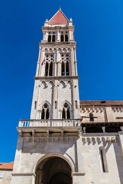 Kathedrale des Hl. Wenzelturms - Trogir, Kroatien — Stockfoto