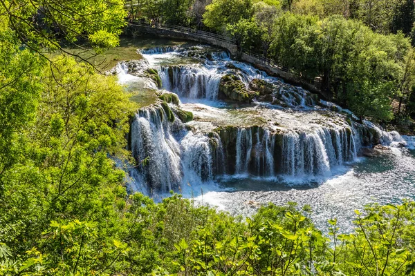 Krka Nemzeti Park-Dalmácia, Horvátország — Stock Fotó