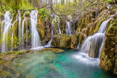 Göl ve şelale-Plitvice Milli Parkı, Hırvatistan