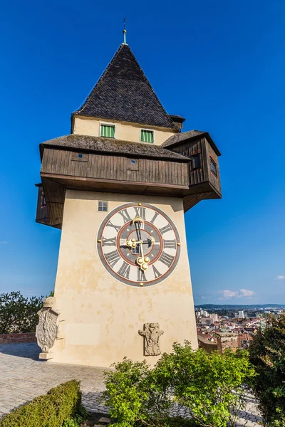 钟楼-格拉茨，施蒂利亚州，奥地利 — 图库照片