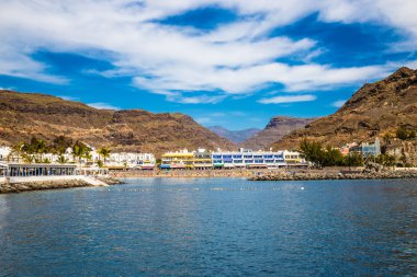 Puerto de Mogan, Gran Canaria, İspanya şehir